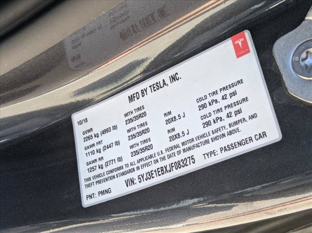 Used 2018 Tesla Model 3 Long Range AWD/4WD image 24