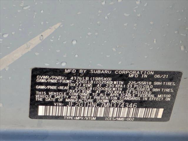 Used 2021 Subaru Crosstrek 2.5i Limited w/ Moonroof Package 2 image 26