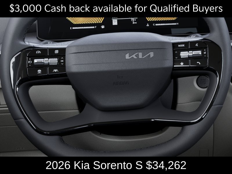 New 2026 Kia Sorento S w/ S Panoramic Sunroof Package FWD image 22