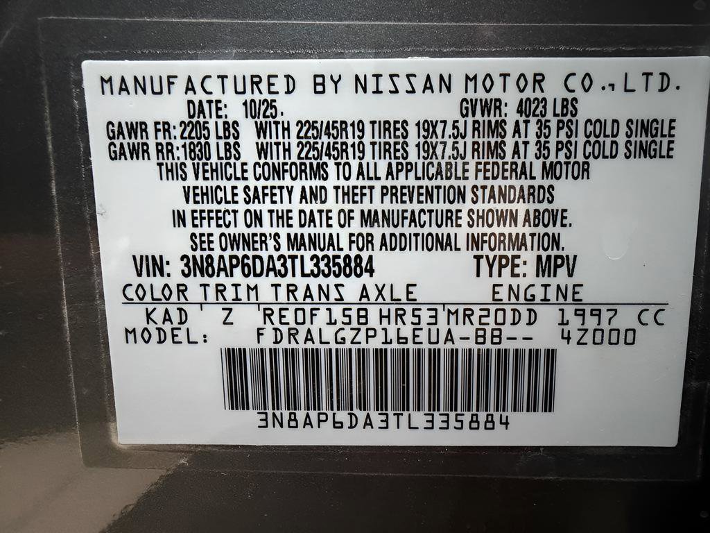 New 2026 Nissan Kicks SR w/ Cold Weather Package FWD image 30