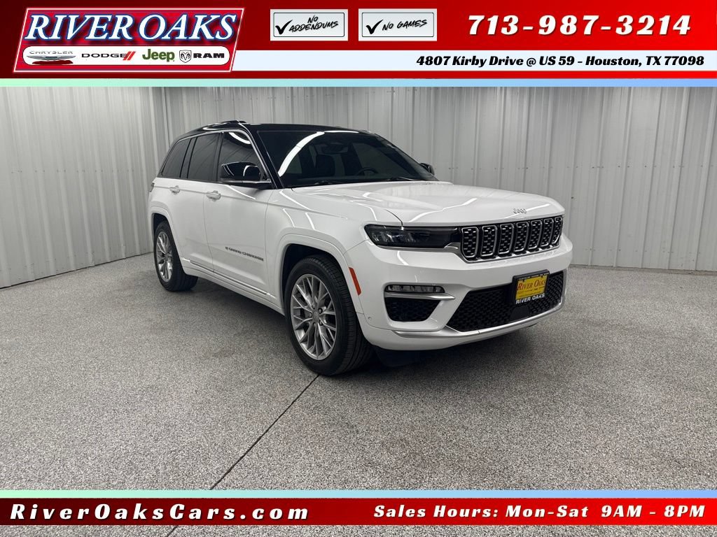 Used 2025 Jeep Grand Cherokee Summit w/ Luxury Tech Group V