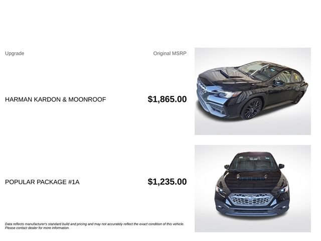 Used 2024 Subaru WRX Premium w/ Popular Package #1A AWD/4WD image 3