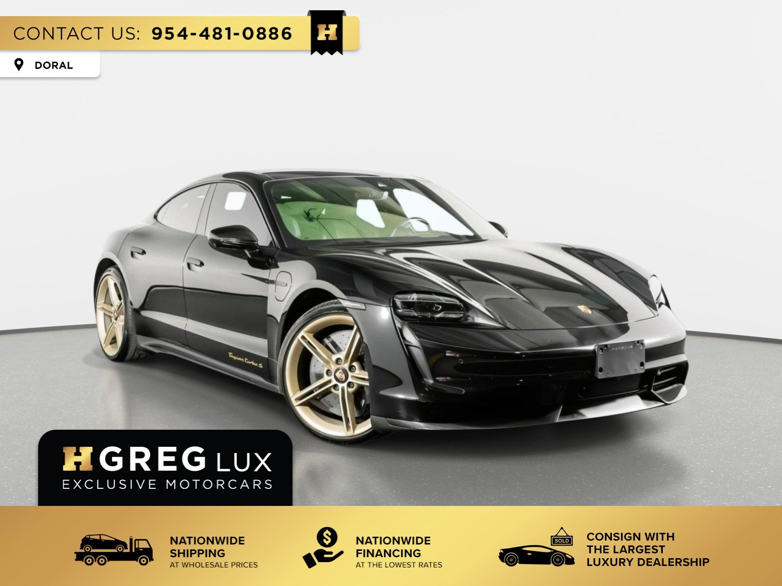 Used 2020 Porsche Taycan Turbo S w/ Premium Package AWD/4WD video 1