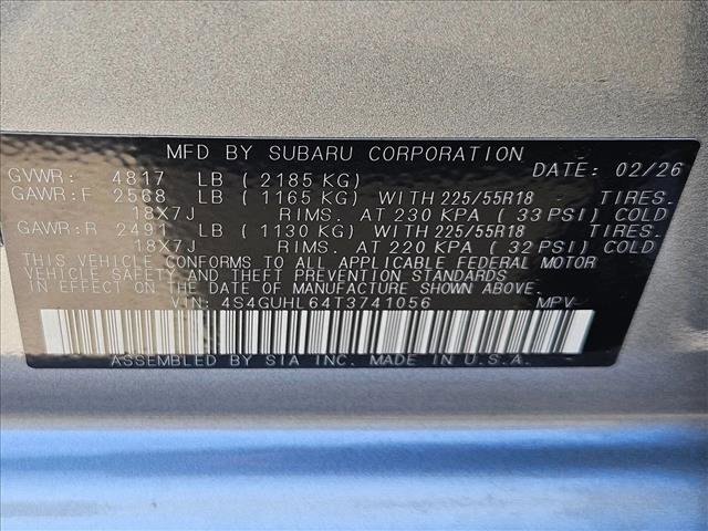 New 2026 Subaru Crosstrek 2.5i Limited AWD/4WD image 17