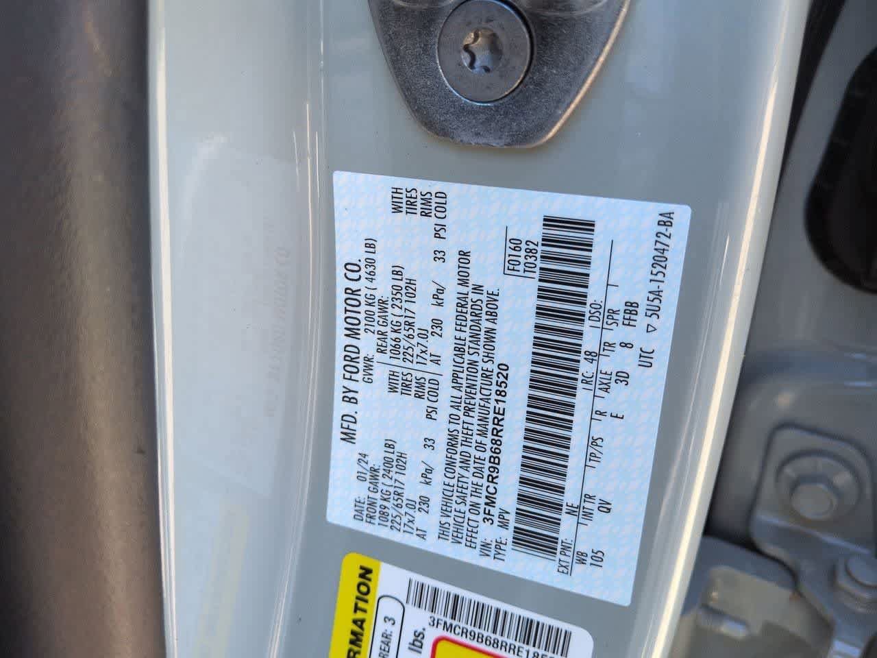 Used 2024 Ford Bronco Sport Big Bend AWD/4WD image 34