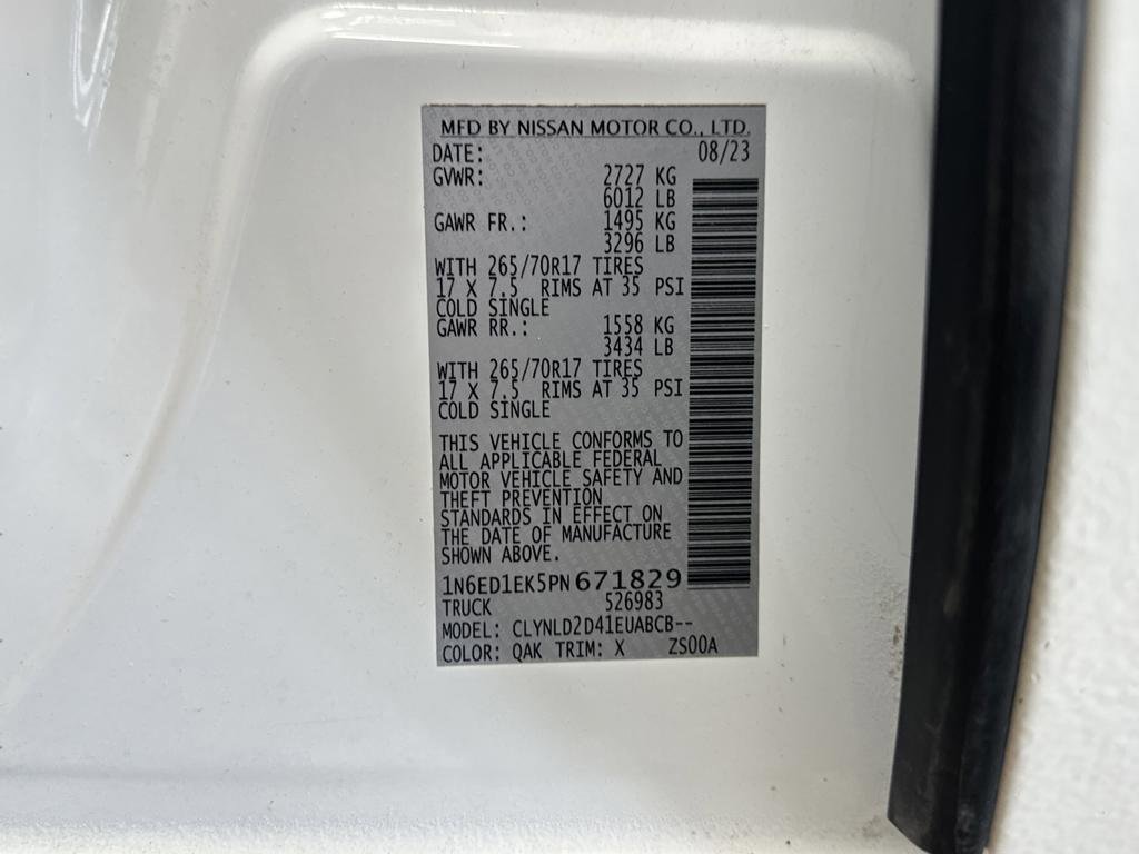 Used 2023 Nissan Frontier PRO-4X w/ Pro Convenience Package image 37