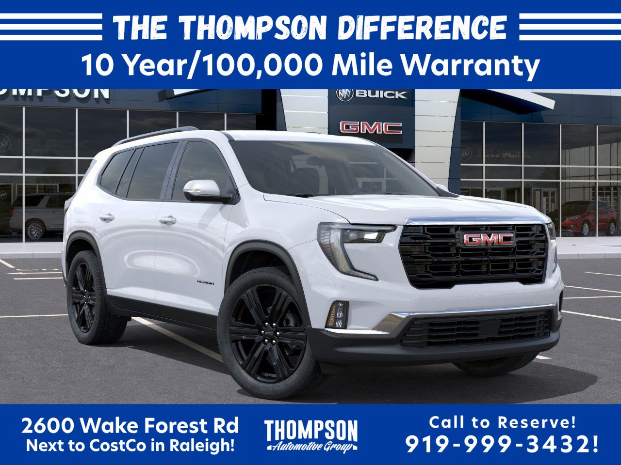 New 2025 GMC Acadia Elevation w/ Elevation Premium Package FWD image 10