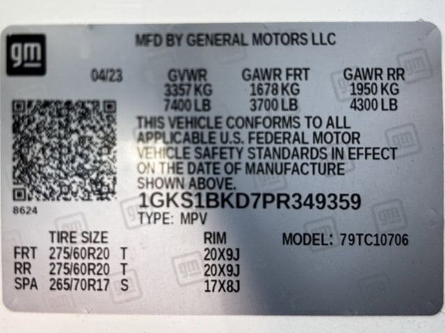 Used 2023 GMC Yukon SLT RWD image 38