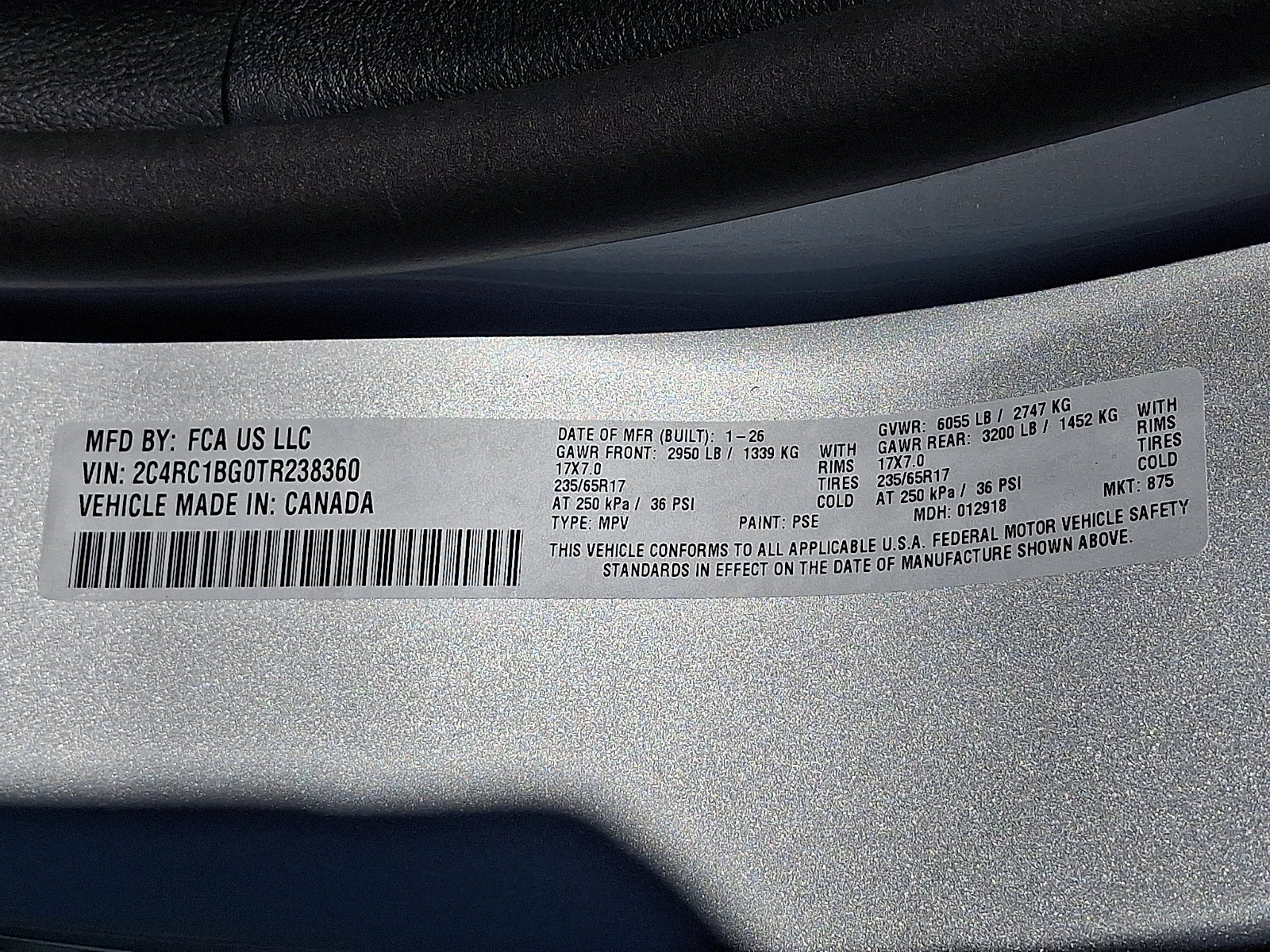 New 2026 Chrysler Pacifica Select image 16