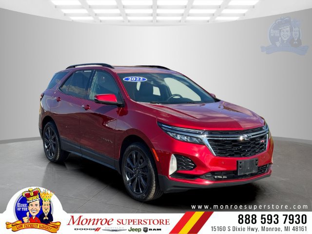 Used 2022 Chevrolet Equinox RS w/ RS Leather Package