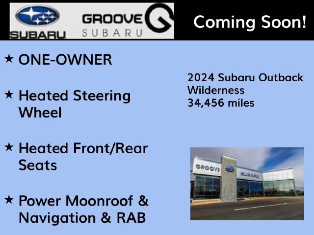 Used 2024 Subaru Outback Wilderness AWD/4WD image 2