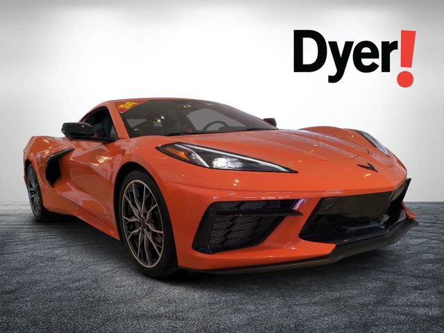 Certified 2024 Chevrolet Corvette Stingray Preferred Cpe w/ Stealth Interior Trim Package RWD image 1