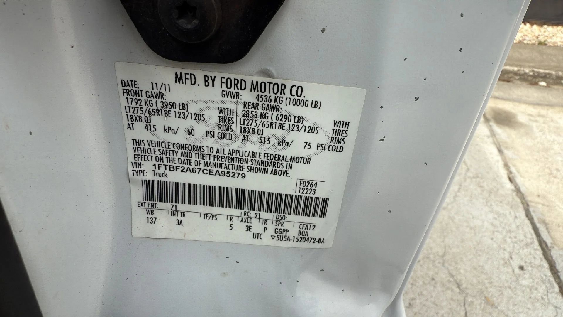 Used 2012 Ford F250 XLT w/ XLT Interior Pkg RWD image 27