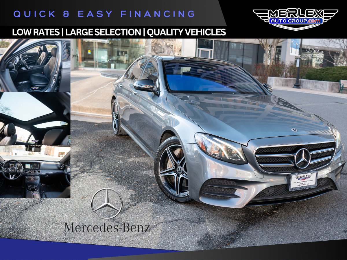 Used 2019 Mercedes-Benz E 300 4MATIC w/ Premium 1 Package image 1