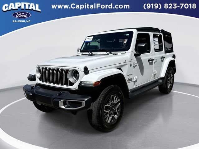 Used 2024 Jeep Wrangler Unlimited Sahara w/ Safety Group AWD/4WD video 1