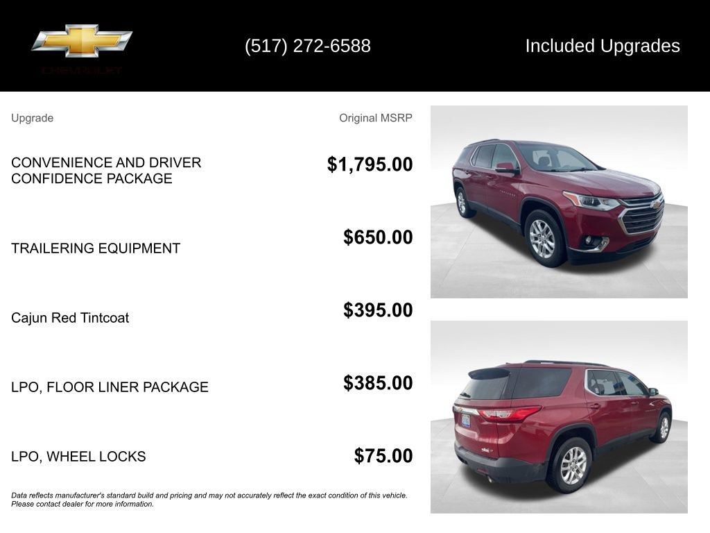Used 2019 Chevrolet Traverse LT FWD image 5