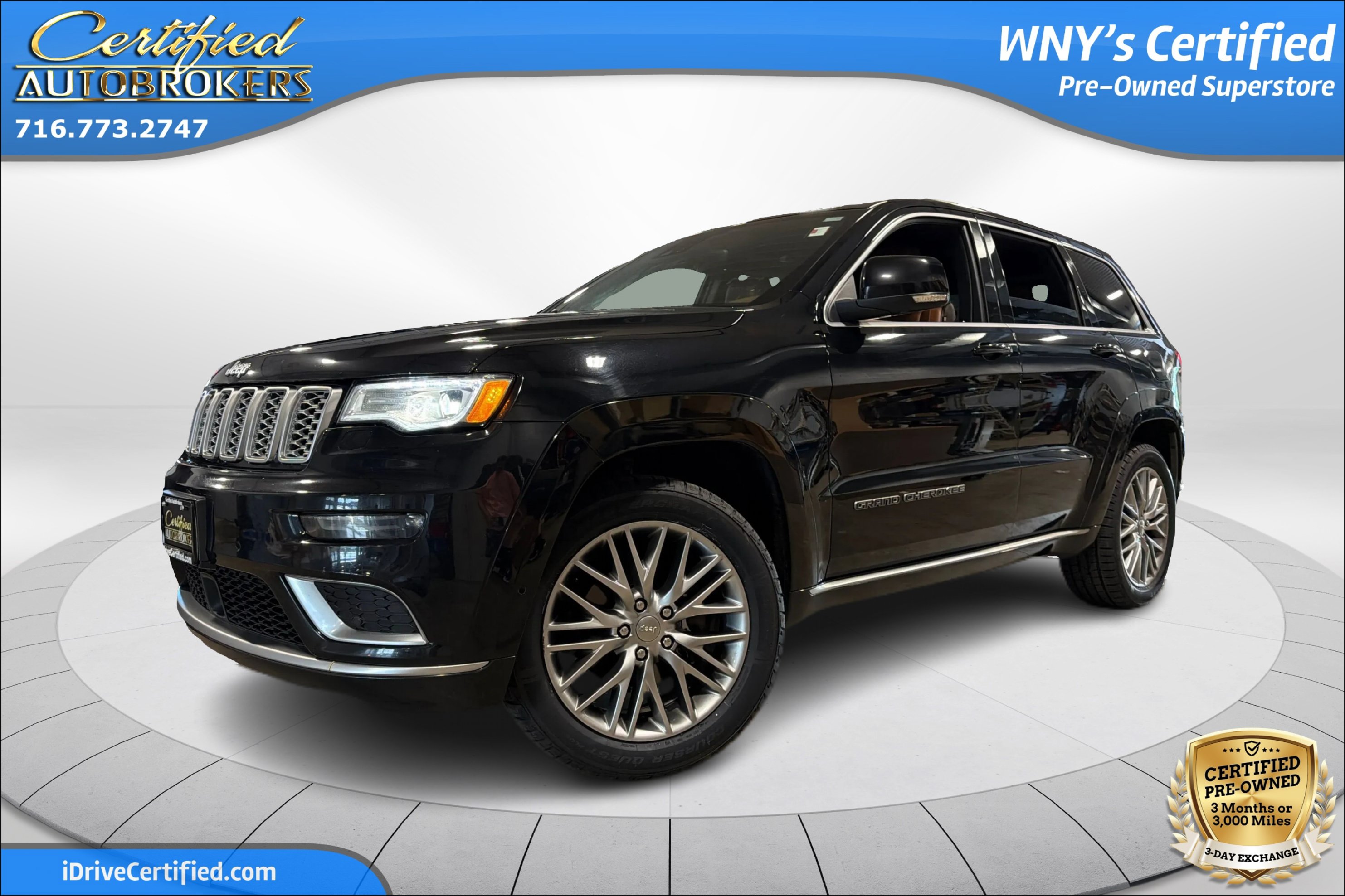 Used 2017 Jeep Grand Cherokee Summit w/ Platinum Series Group AWD/4WD image 1