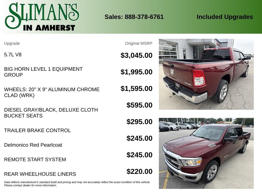 Used 2023 RAM 1500 Big Horn AWD/4WD image 11