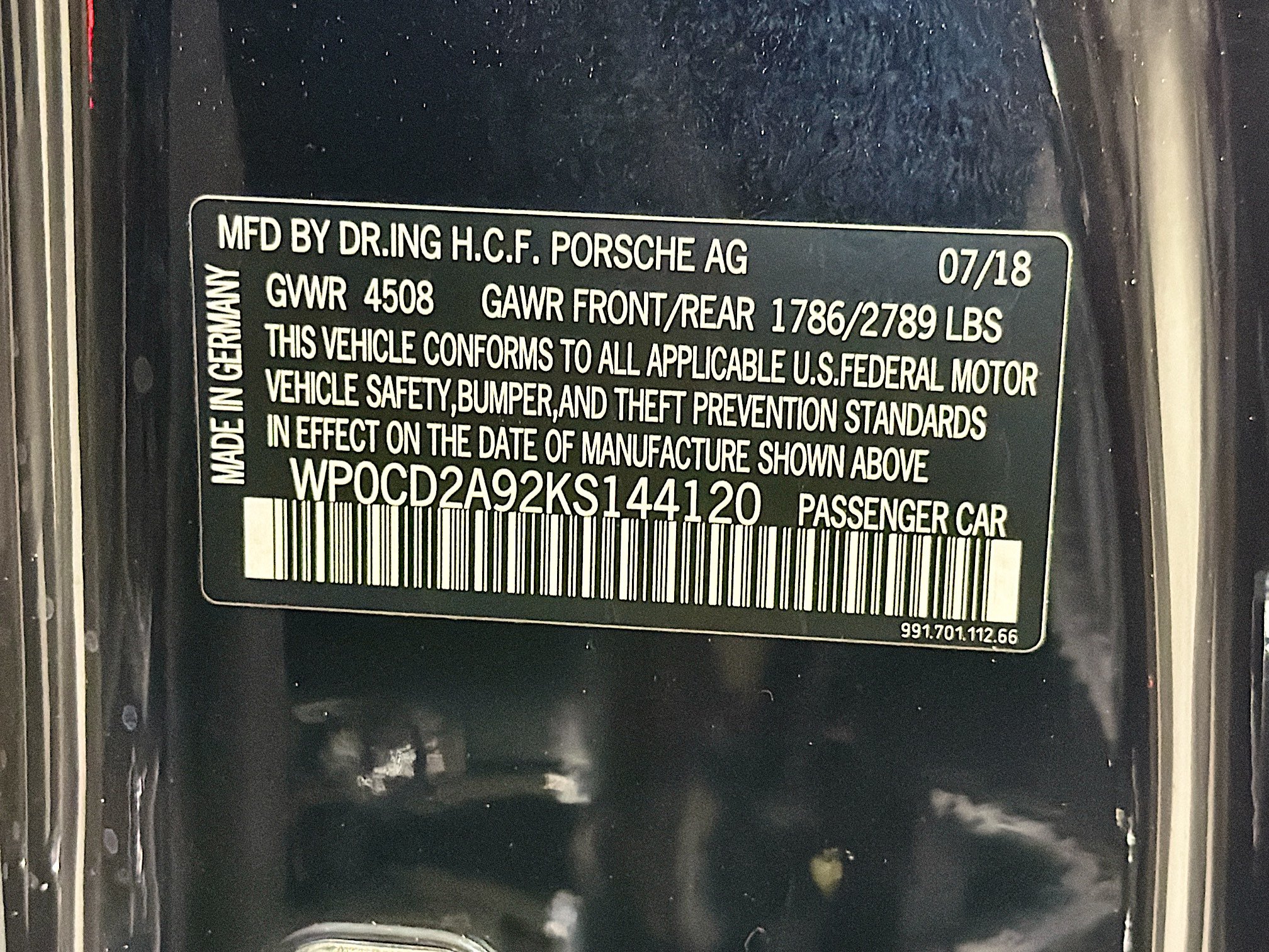 Certified 2019 Porsche 911 Turbo S AWD/4WD image 41