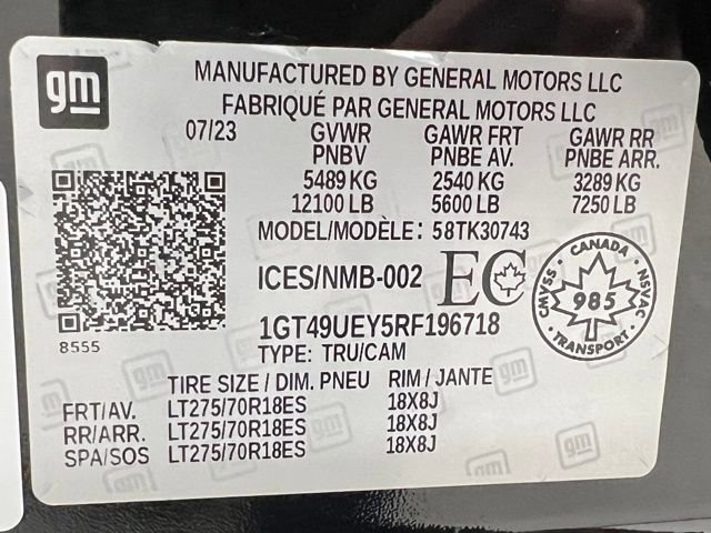 Used 2024 GMC Sierra 3500 SLT w/ SLT Convenience Package AWD/4WD image 60