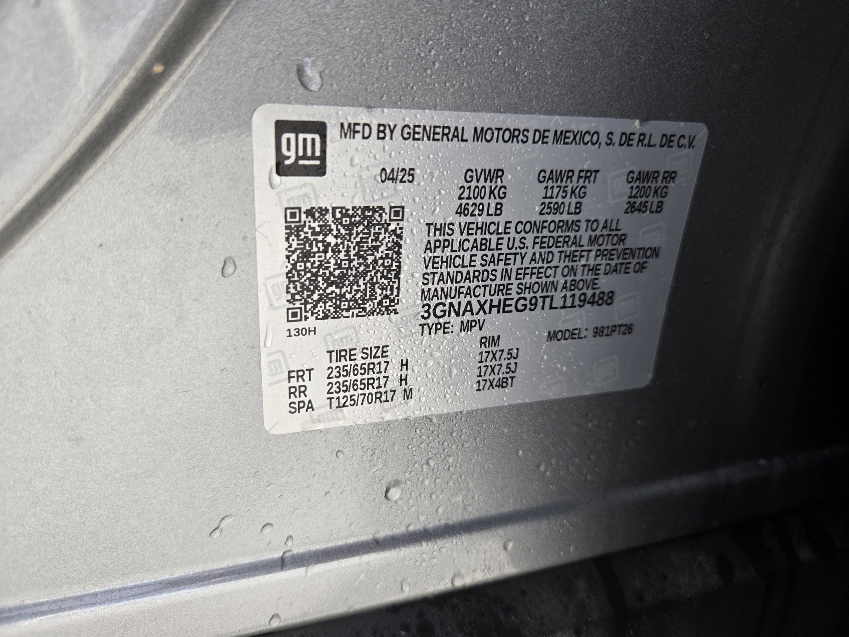 Used 2026 Chevrolet Equinox LT w/ Convenience Package II FWD image 30