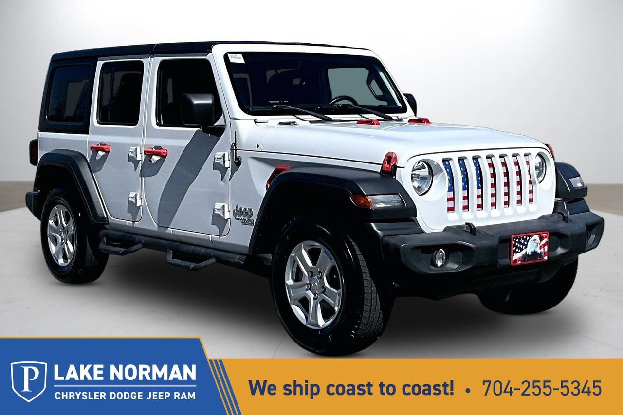 Certified 2018 Jeep Wrangler Unlimited Sport S