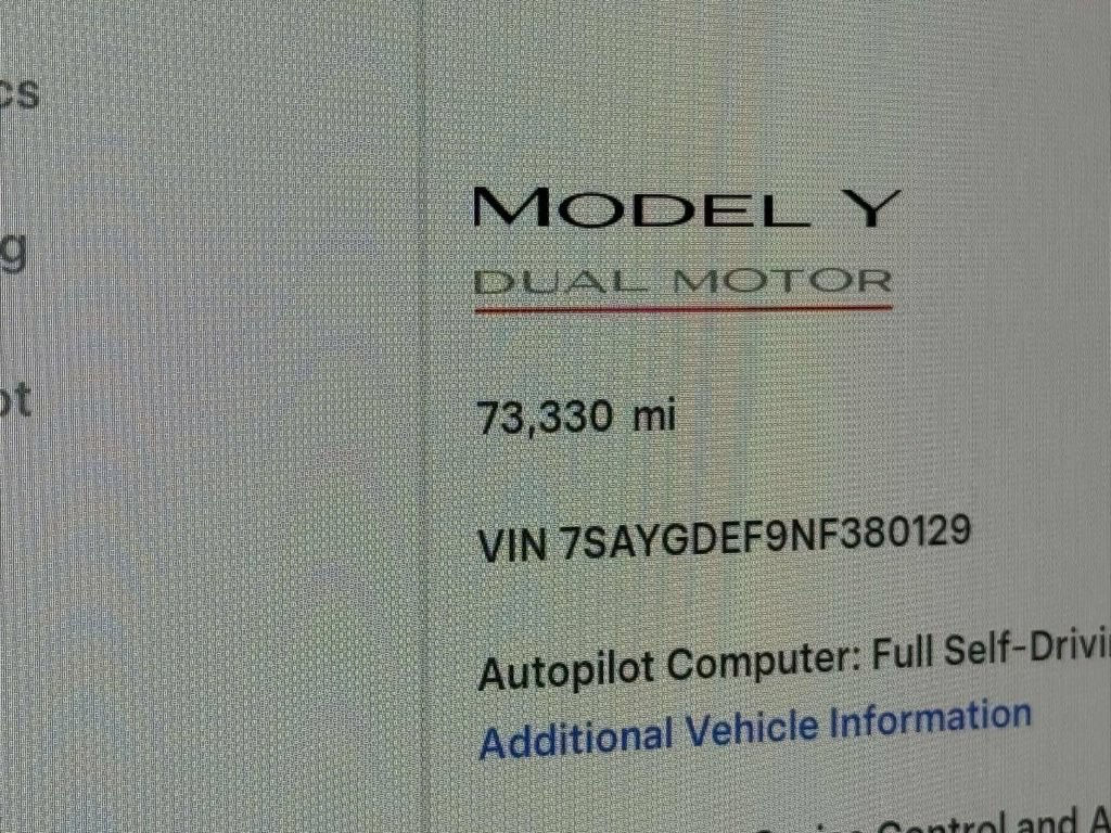 Used 2022 Tesla Model Y Performance AWD/4WD image 28