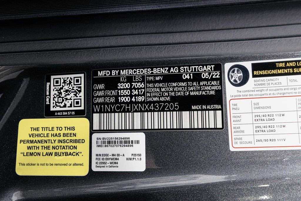 Used 2022 Mercedes-Benz G 63 AMG 4MATIC image 40