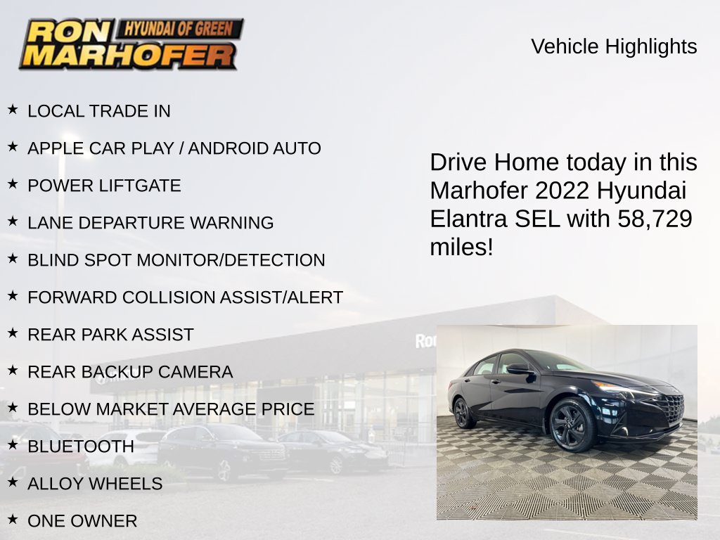 Used 2022 Hyundai Elantra SEL FWD image 14