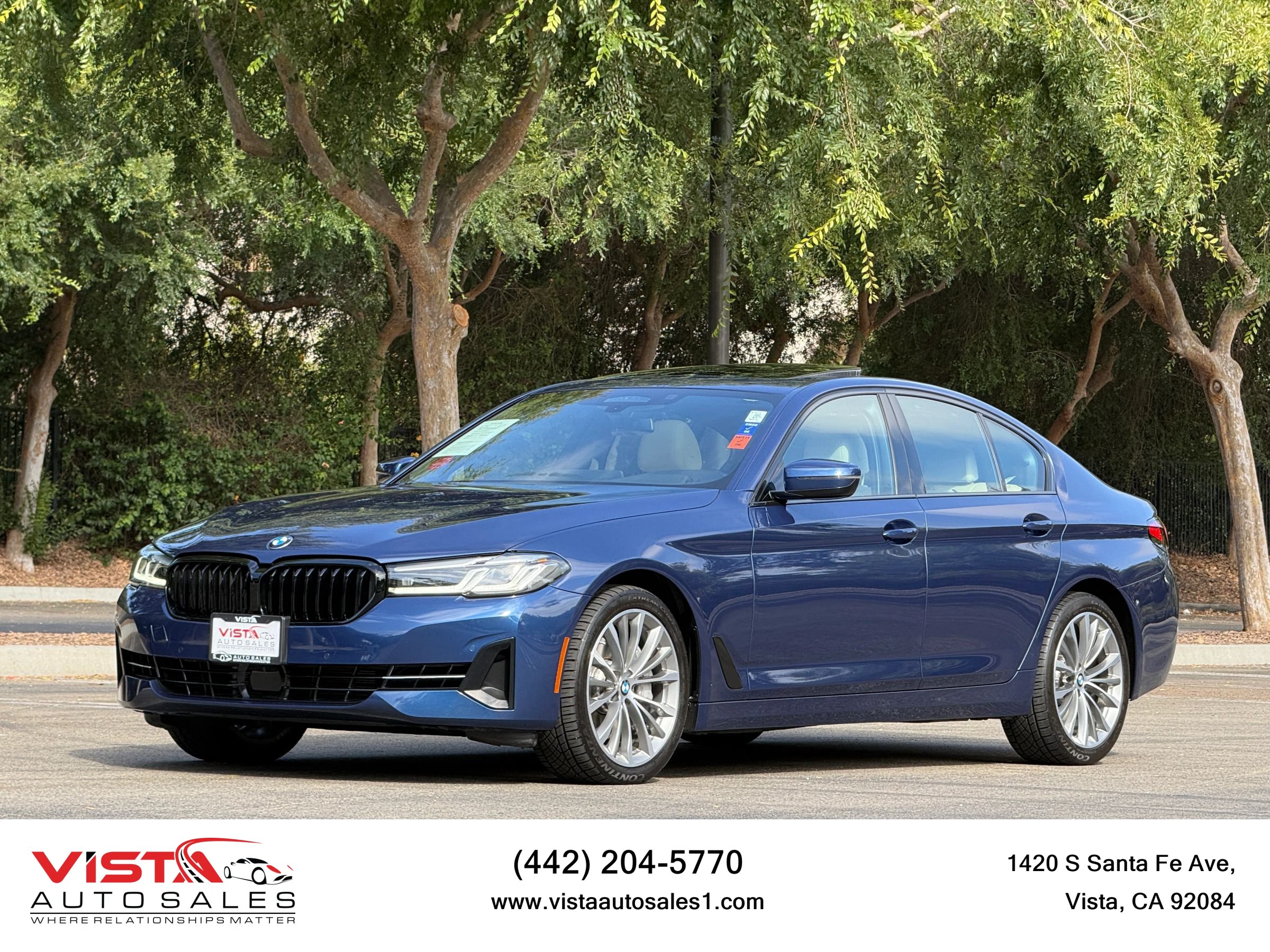Used 2023 BMW 540i xDrive w/ Executive Package AWD/4WD image 1