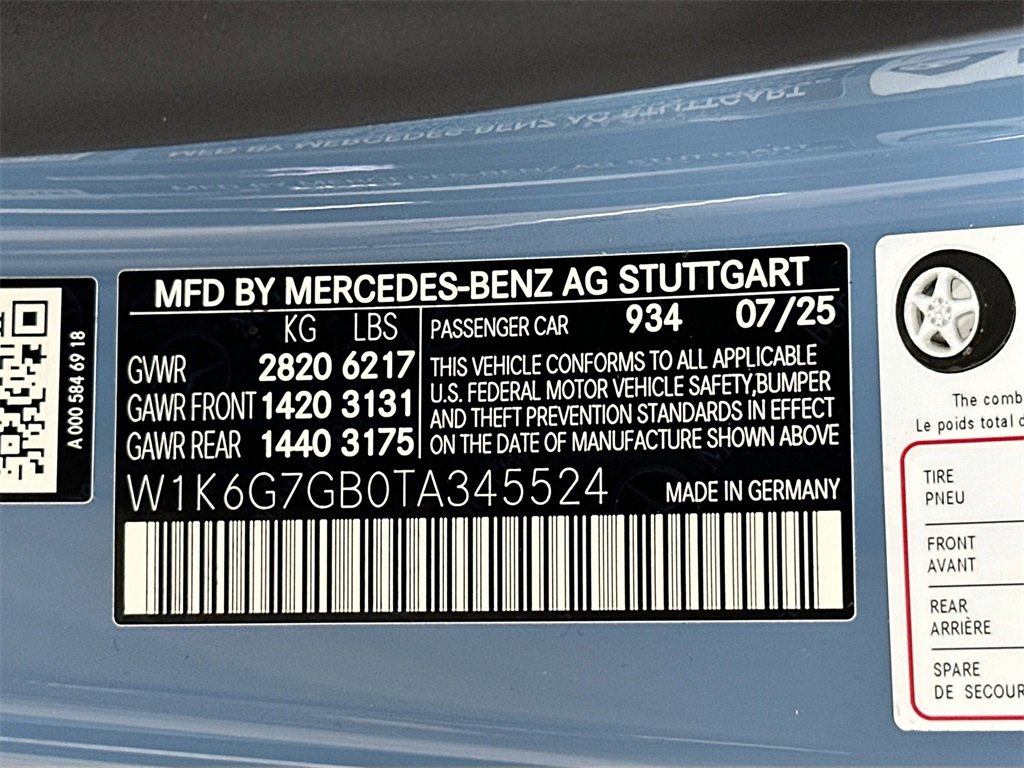 New 2026 Mercedes-Benz S 580 4MATIC Sedan image 34
