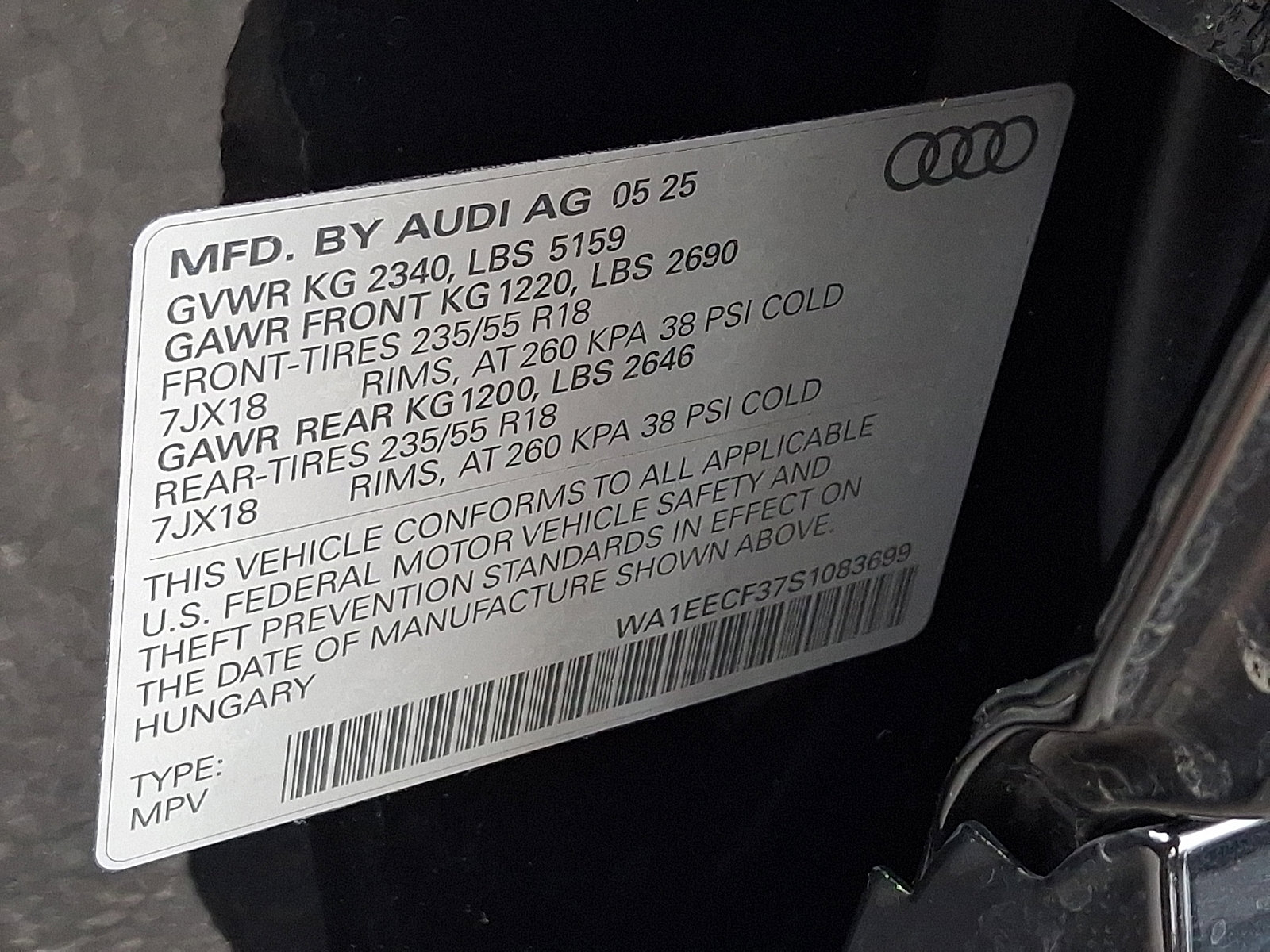 Certified 2025 Audi Q3 2.0T Premium Plus w/ Premium Plus Package AWD/4WD image 28