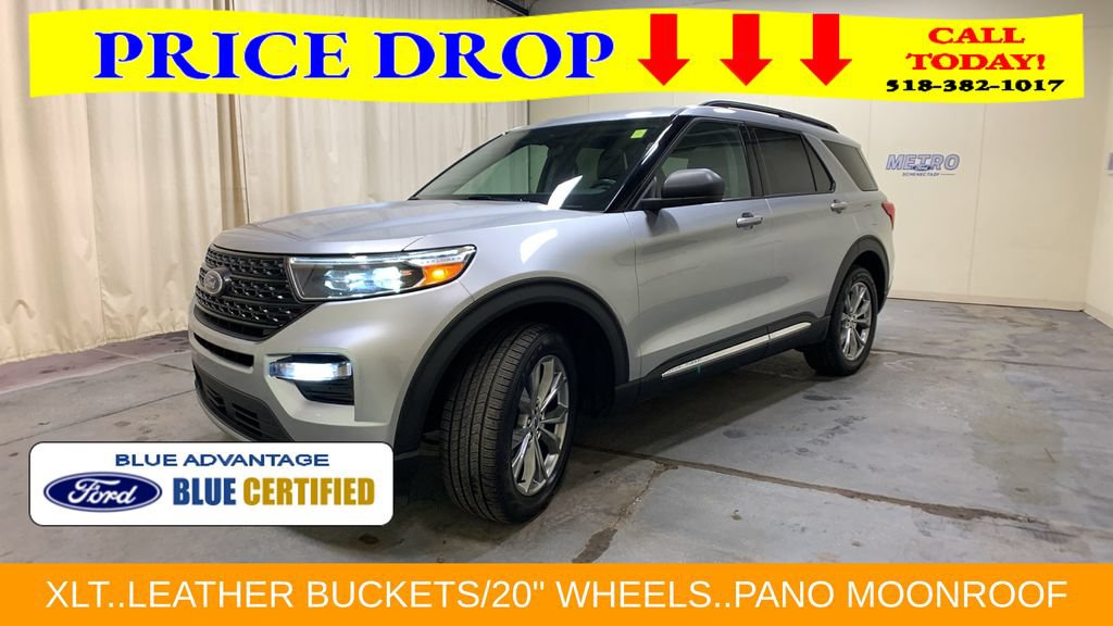 Certified 2022 Ford Explorer XLT w/ Equipment Group 202A AWD/4WD image 46
