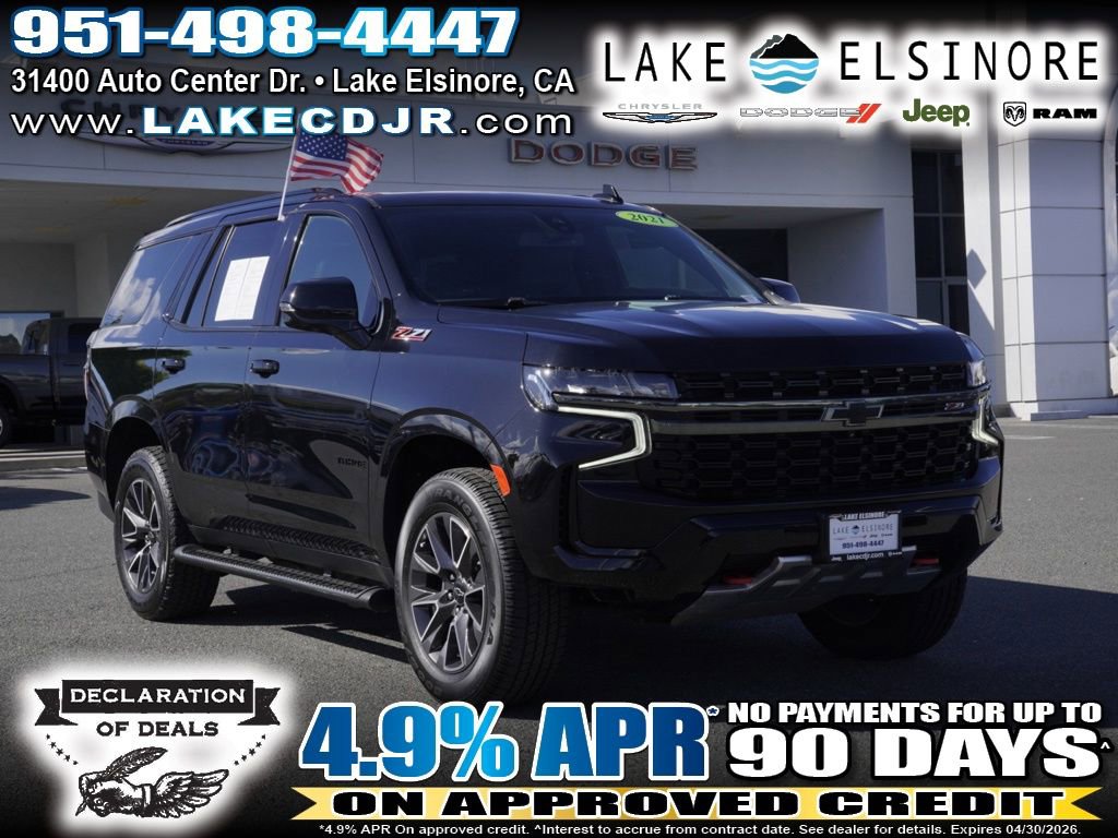 Used 2021 Chevrolet Tahoe Z71 w/ Z71 Signature Package