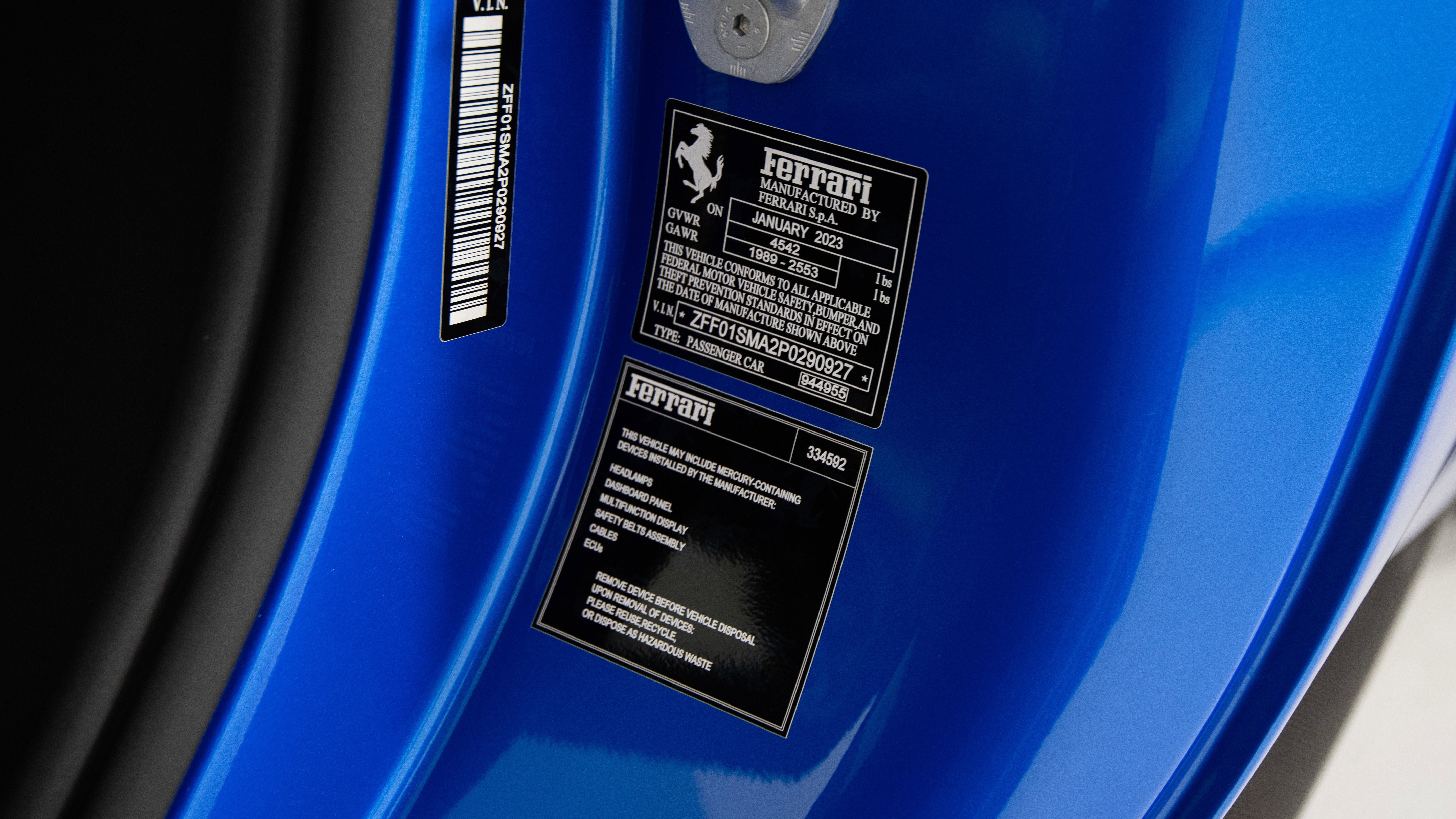 Certified 2023 Ferrari 296 GTS RWD image 53