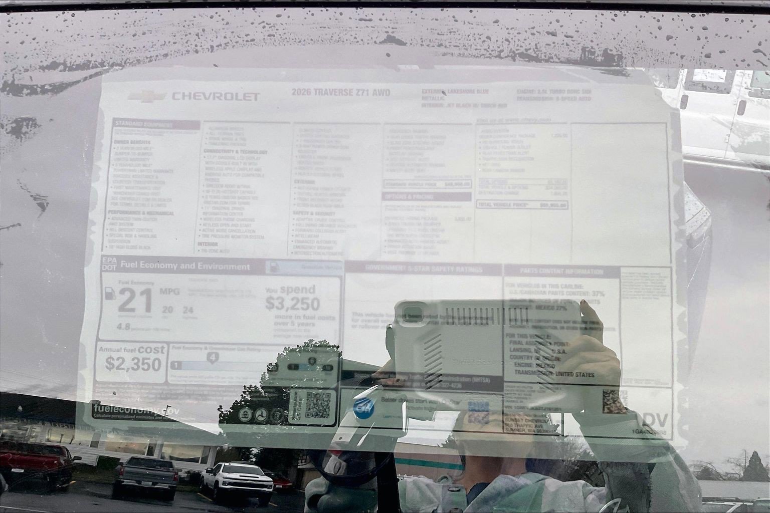 New 2026 Chevrolet Traverse Z71 w/ Enhanced Driving Package image 14