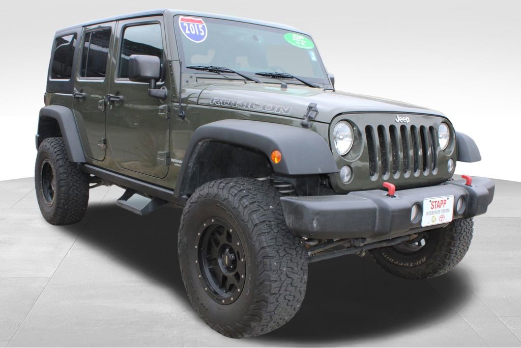 Used 2015 Jeep Wrangler Unlimited Rubicon w/ Connectivity Group AWD/4WD image 20