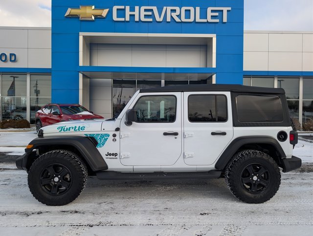 Used 2022 Jeep Wrangler Unlimited Sport image 2