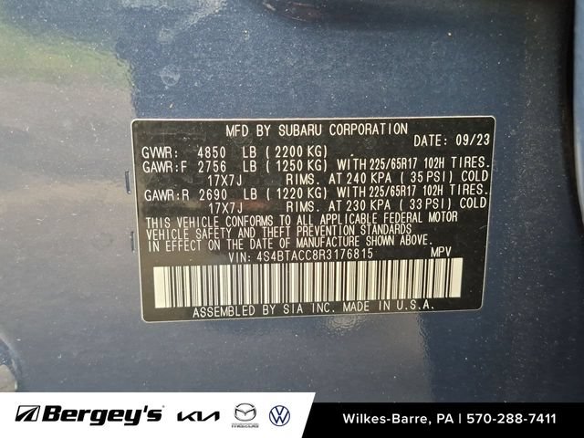 Used 2024 Subaru Outback Premium AWD/4WD image 29