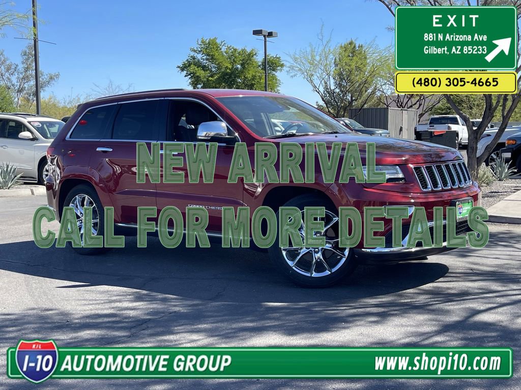 Used 2015 Jeep Grand Cherokee Summit