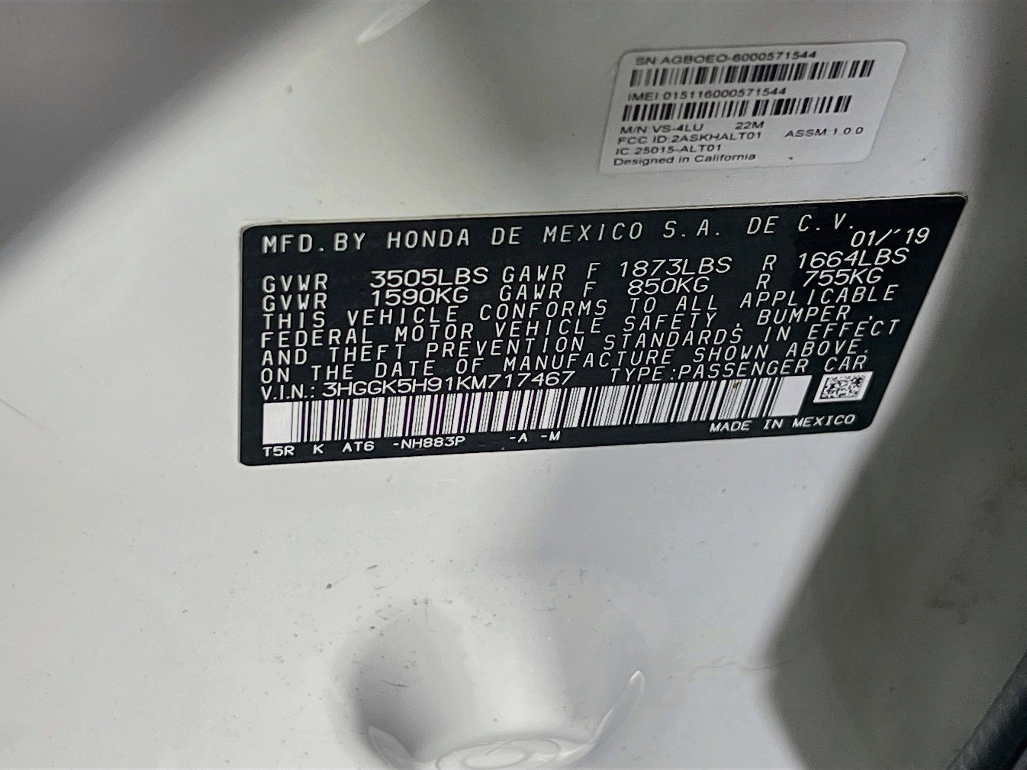 Used 2019 Honda Fit EX-L image 31