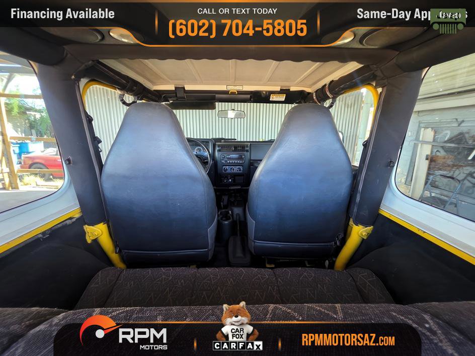 Used 2004 Jeep Wrangler X AWD/4WD image 18