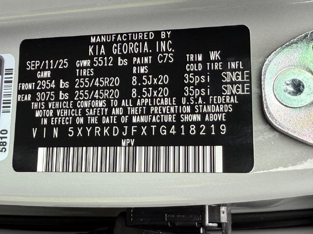 New 2026 Kia Sorento SX AWD/4WD image 22
