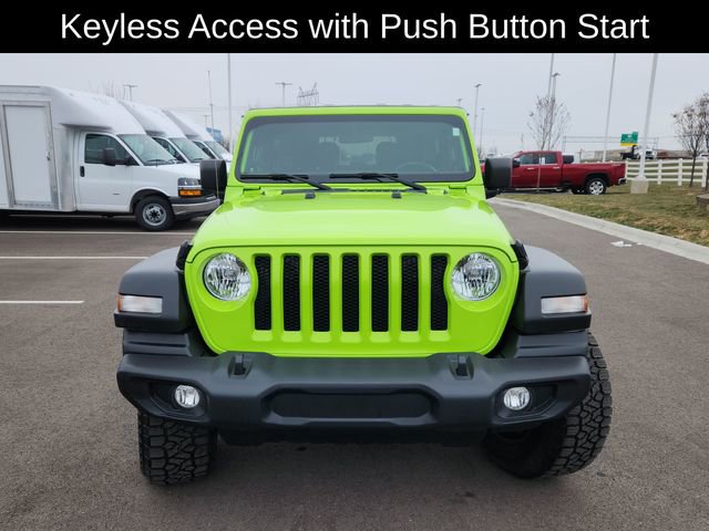 Used 2021 Jeep Wrangler Sport image 2