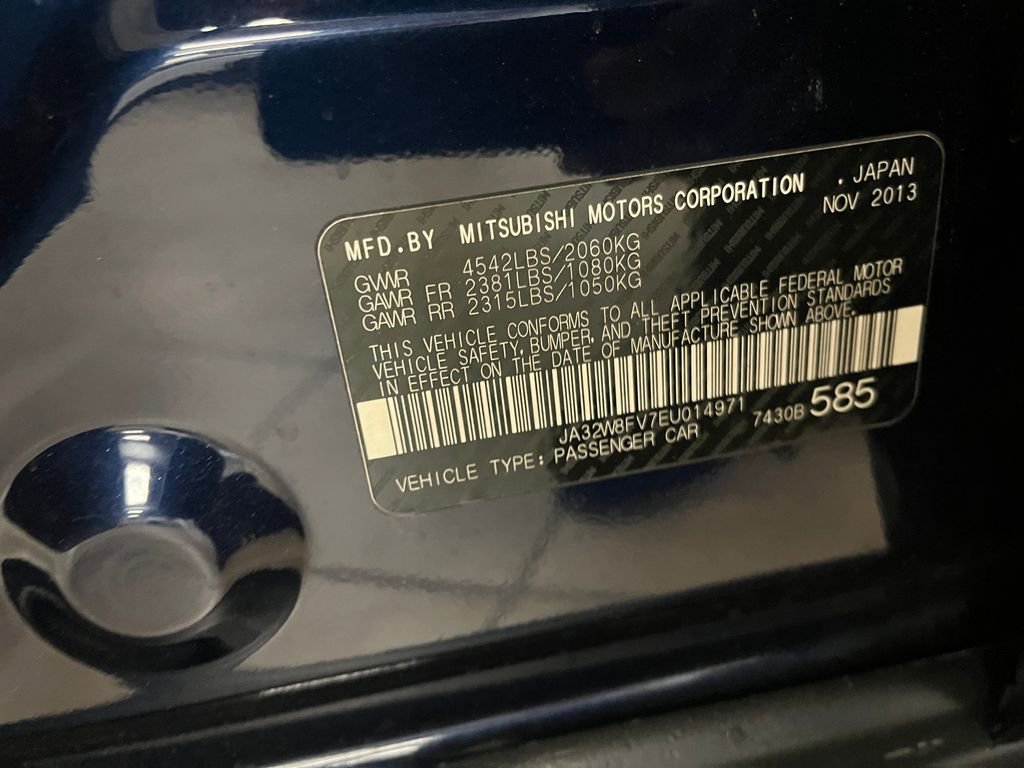 Used 2014 Mitsubishi Lancer Evolution GSR image 38