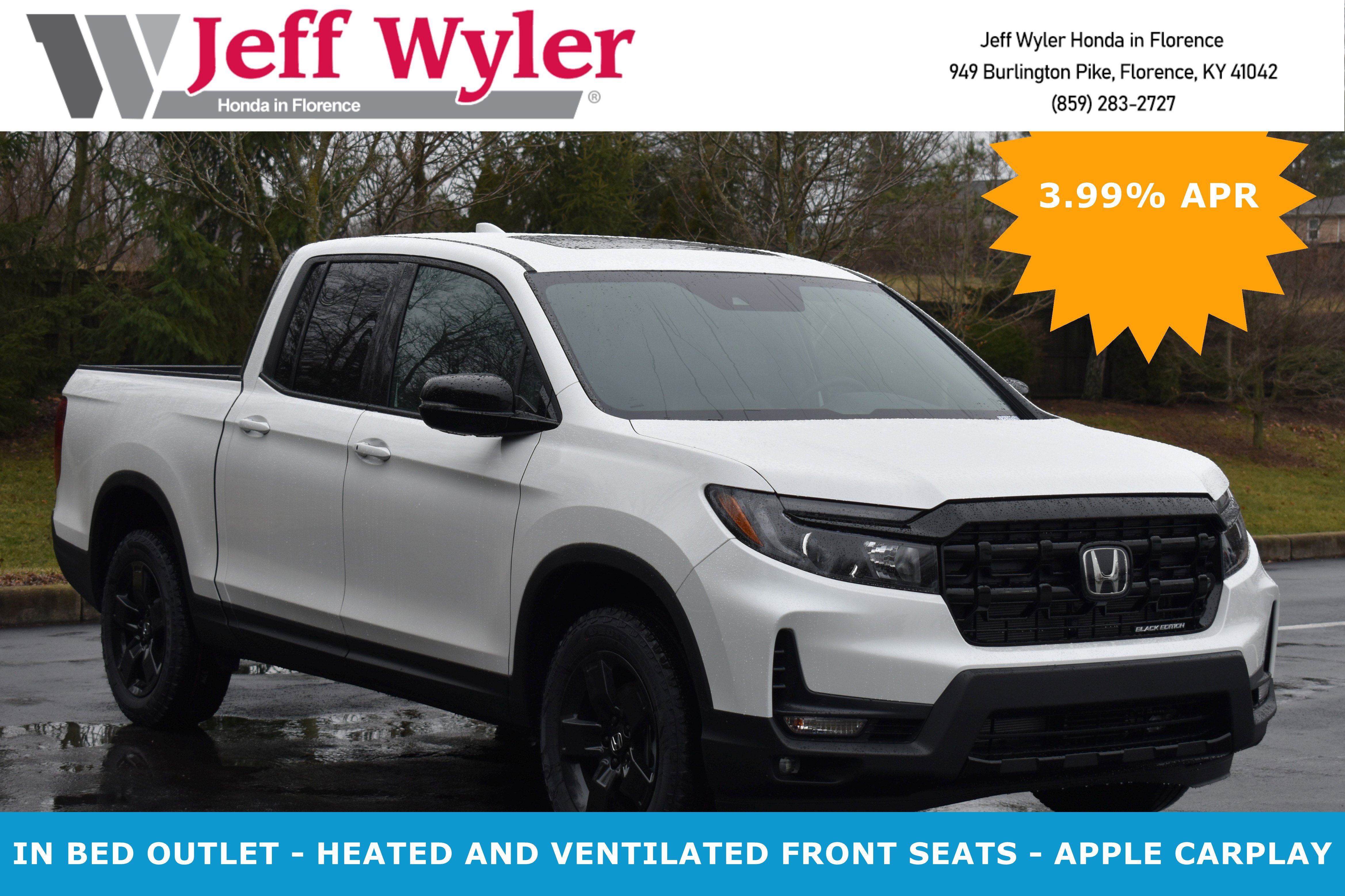 New 2026 Honda Ridgeline Black Edition