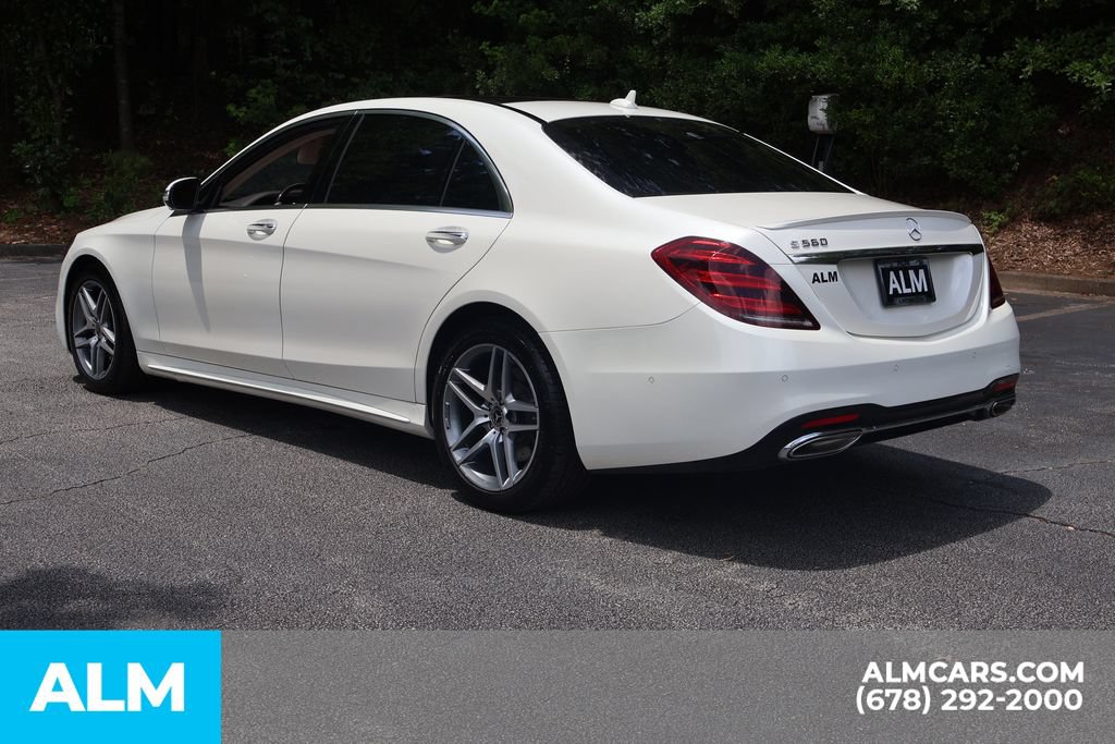 Used 2020 Mercedes-Benz S 560 Sedan w/ AMG Line Exterior image 8