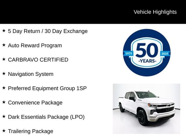 Used 2023 Chevrolet Silverado 1500 RST w/ LPO, Dark Essentials Package AWD/4WD image 6