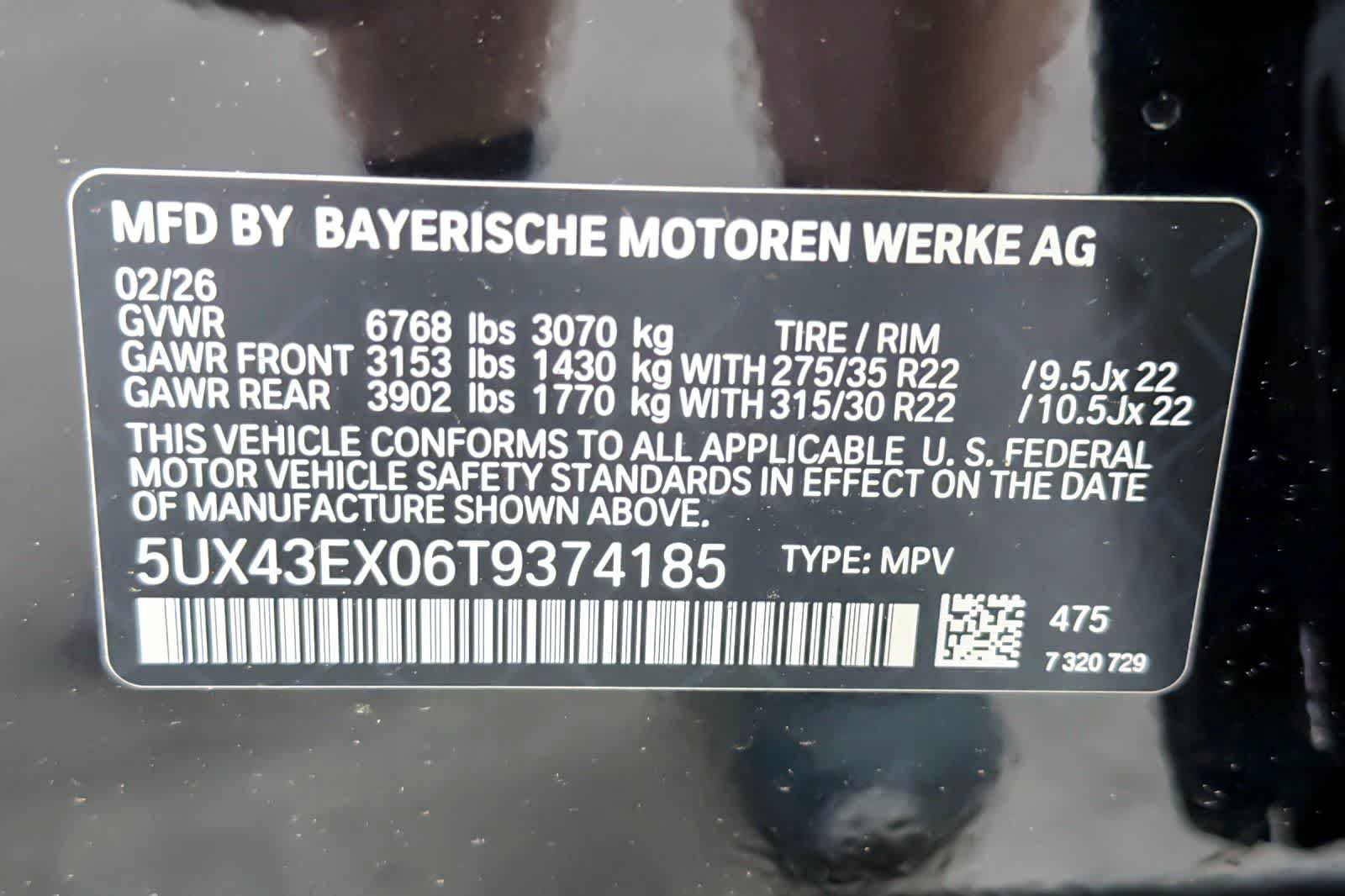 New 2026 BMW X6 M60i AWD/4WD image 27