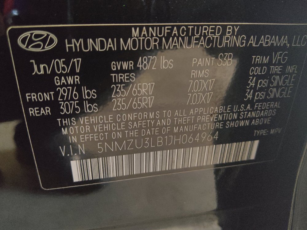 Used 2018 Hyundai Santa Fe Sport w/ 2.4L Value Package 02 FWD image 33